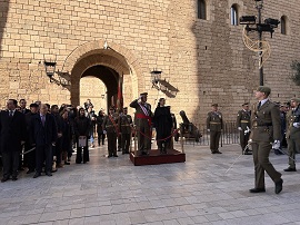 Desfile delante de la Almudaina