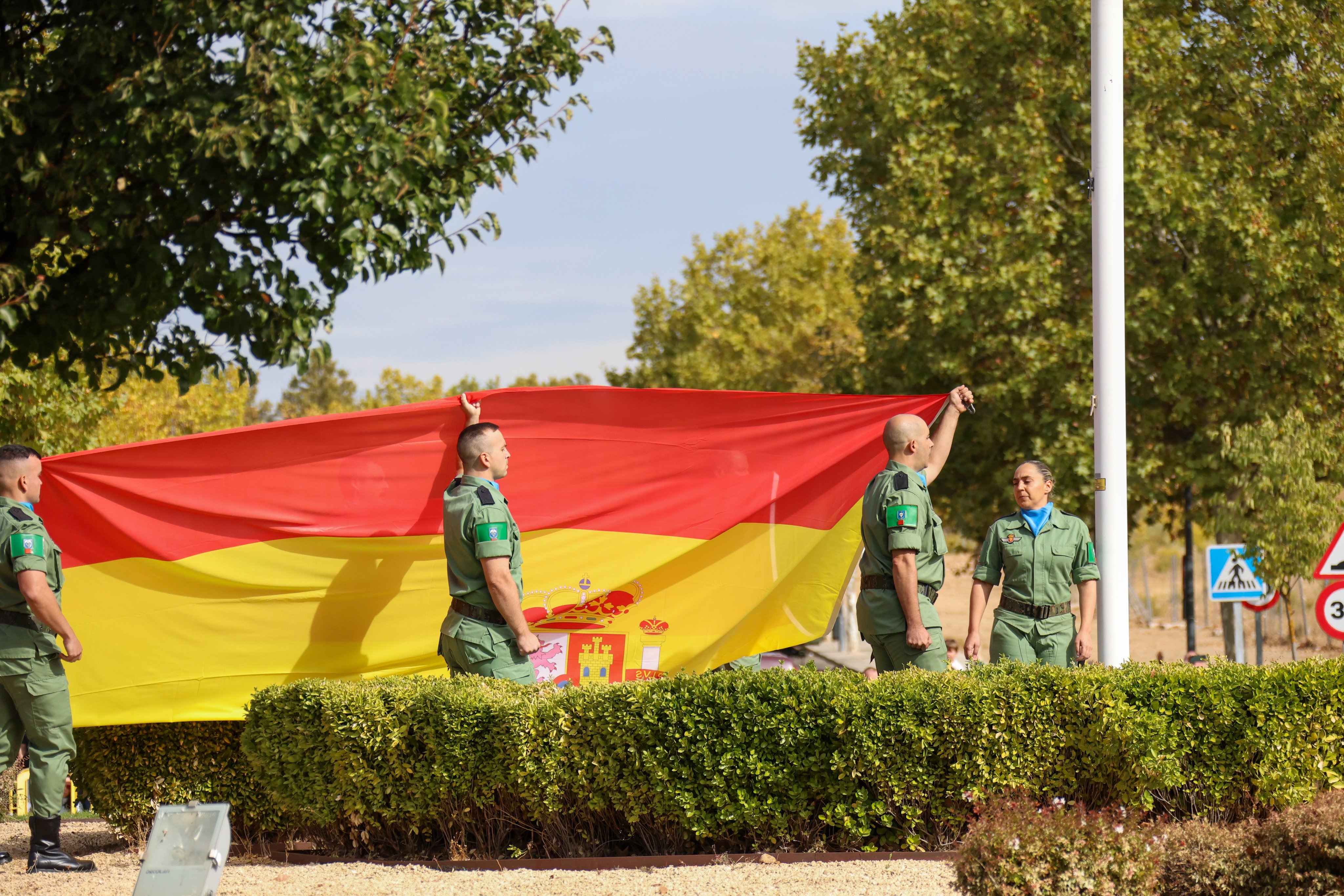 Izado en Paracuellos de Jarama