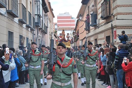 Un momento de la Semana Santa en Alcalá de Henares