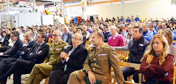 Imagen de los asistentes a la conferencia impartida por el Coronel Ballenilla.