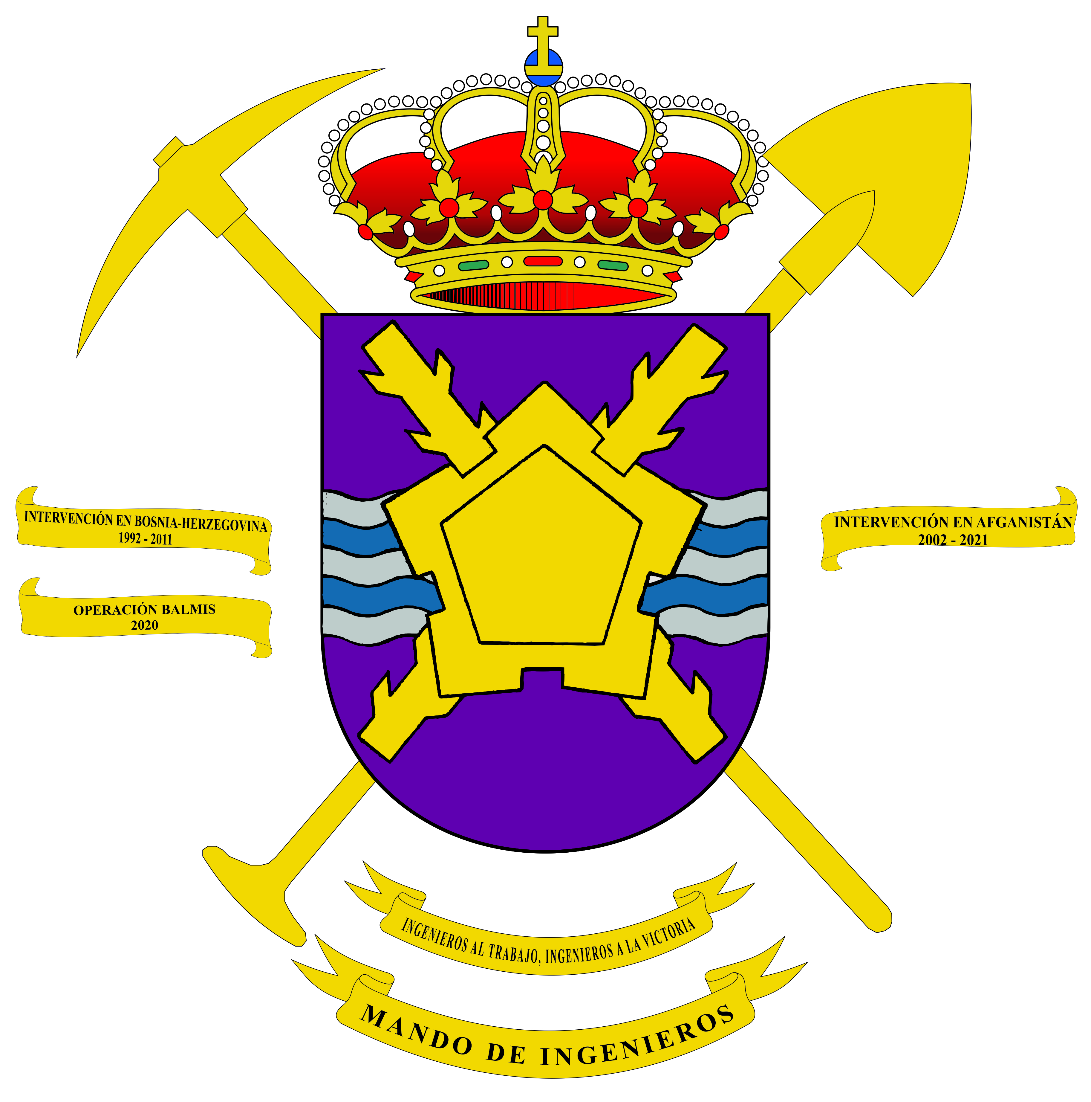 Escudo del Mando de Ingenieros