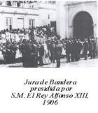 Jura de Bandera presidida por S.M. El Rey Alfonso XIII, 1906 bis