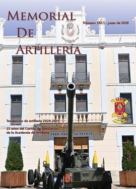 Portada Memorial de Artillería junio 2026
