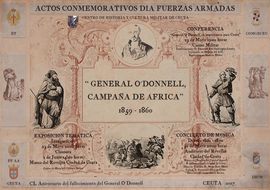 Cartel promocional de los actos a realizar 