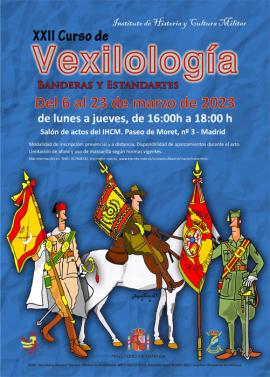 Cartel informativo del Curso de Vexilología
