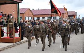 Acto celebrado en la base "Cid Campeador" (Burgos)