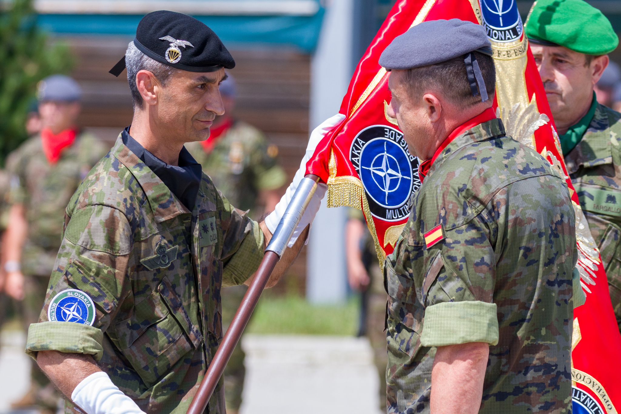 La Brigada “Almogávares” VI asume el mando de las fuerzas desplegadas de la Brigada Multinacional de la OTAN en Eslovaquia