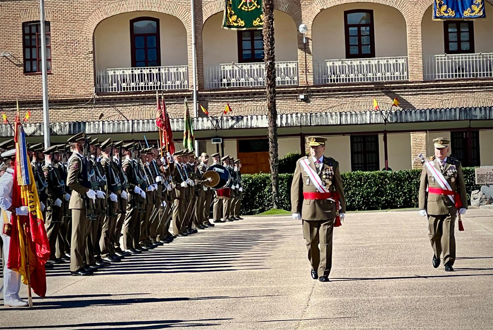 El JEME preside el acto central de la celebración del 50 aniversario de la Academia de Logística