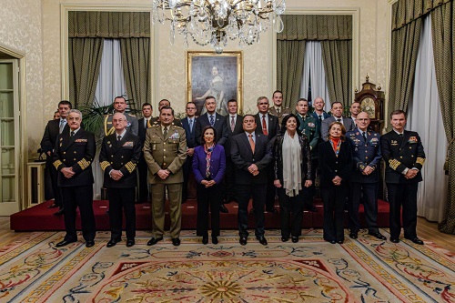 El JEME, acompaña a la Ministra de Defensa en la inauguración de la 4ª Conferencia Especializada del 36º Ciclo de la Conferencia de Ejércitos Americanos (CEA)