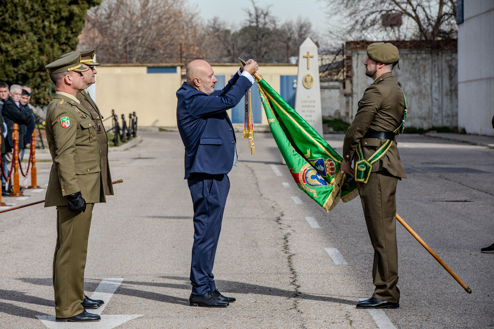 Imposición de la Corbata Honorífica 