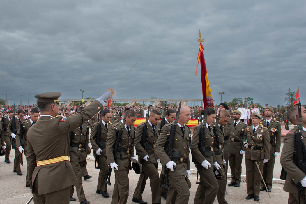 Momento del acto en San Fernando