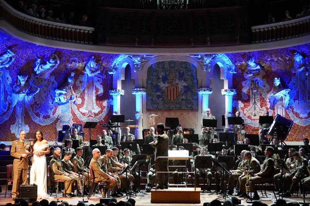 El JEME preside en Barcelona el concierto institucional con motivo del DIFAS