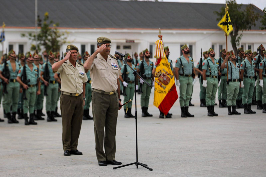 El JEME presidió el CVI aniversario de la Legión 