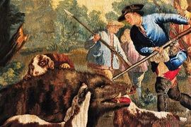 La caza del jabalí de Goya