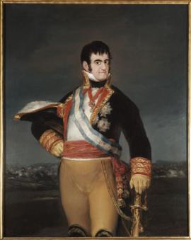 Retrato de Fernando VII de Goya