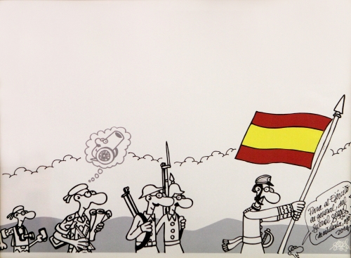 Cartel de Forges dedicado al Ejército