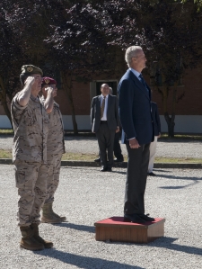 Visita del Ministro de Defensa y del JEME a la B.M "Cid Campeador"