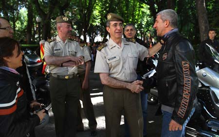 Marcha motera Ejército de Tierra 2014