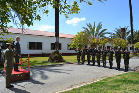 Visita del JEME al Regimiento de Transmisiones nº 32