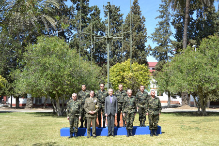 Visita del JEME al Regimiento de Transmisiones nº 32