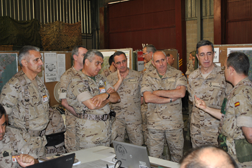 Ejercicio Redeo en el Cuartel General de Fuerzas Ligeras