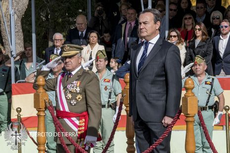 El JEME en los actos de celebración del 60 aniversario del Combate de Edchera