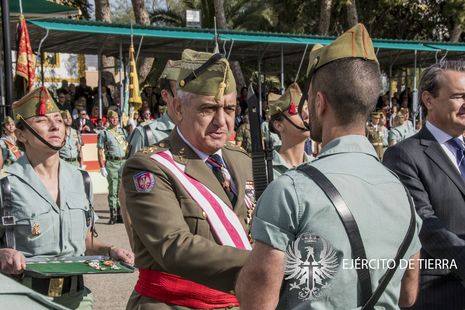 El JEME en los actos de celebración del 60 aniversario del Combate de Edchera