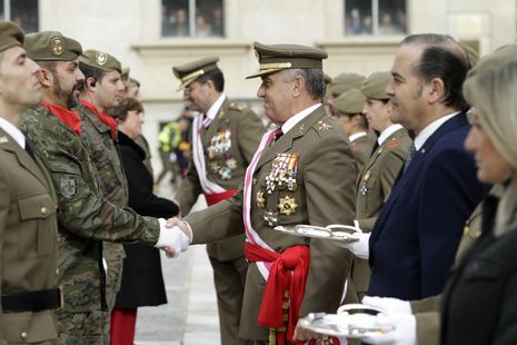 El JEME preside los actos de la #InmaculadaConcepción, Patrona de #Infantería en Toledo.