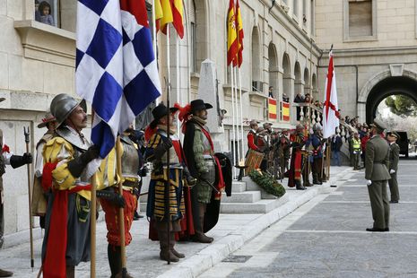 El JEME preside los actos de la #InmaculadaConcepción, Patrona de #Infantería en Toledo.