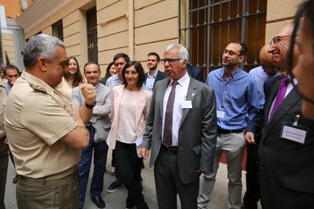 Recepción JEME a periodistas de APDEF