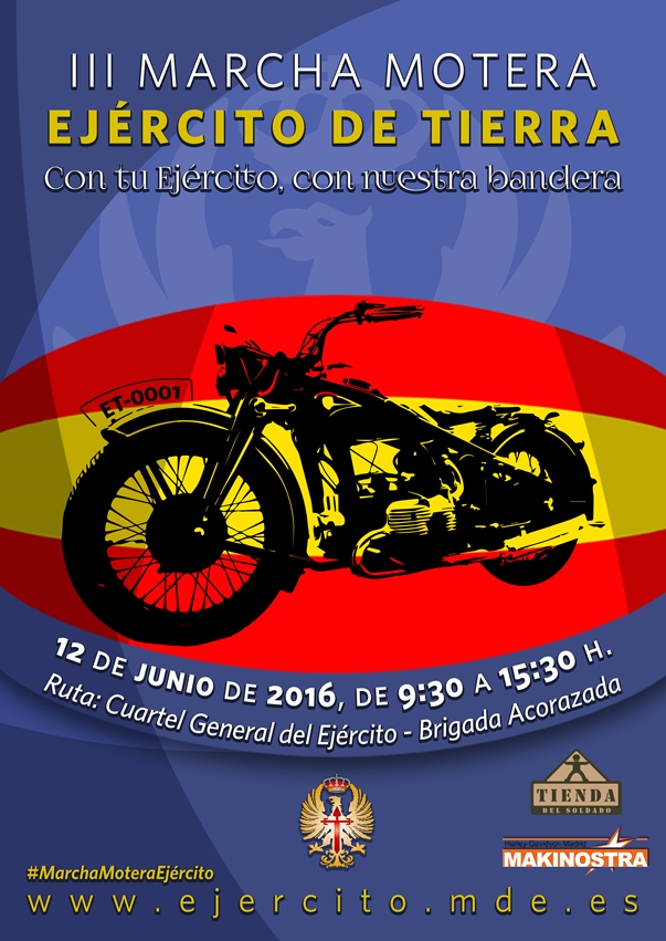 Cartel Marcha motera 2016
