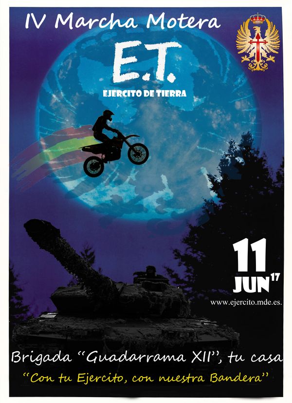 Cartel Marcha motera 2017