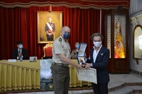 Entrega de premios a los galardonados del Certamen Internacional de Pintura