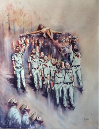 Cristo de La Buena Muerte, obra donada por Antonio Rodríguez Gil.