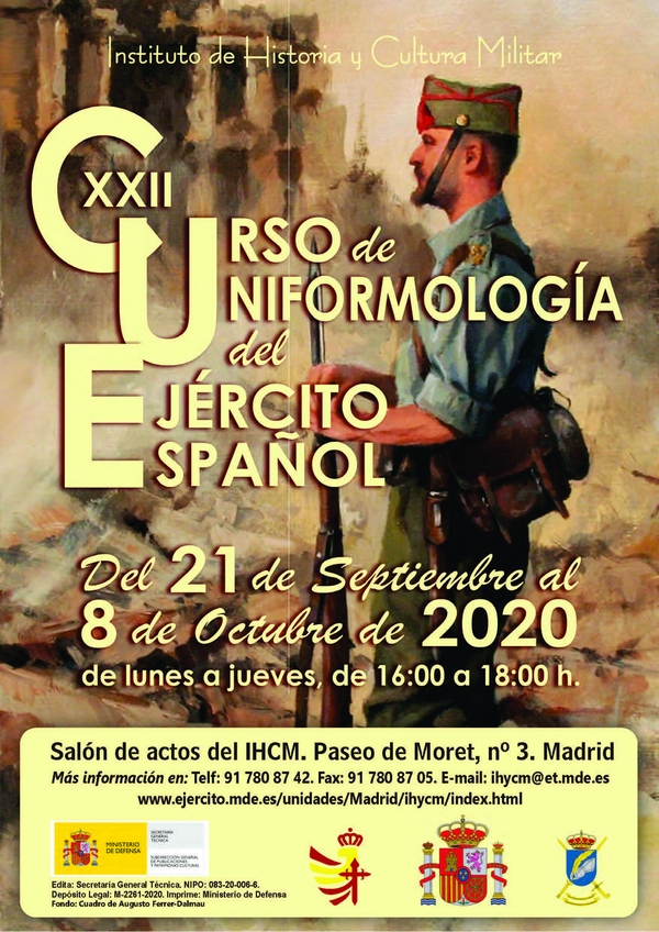 XXII Curso de Uniformologia Militar en el IHCM