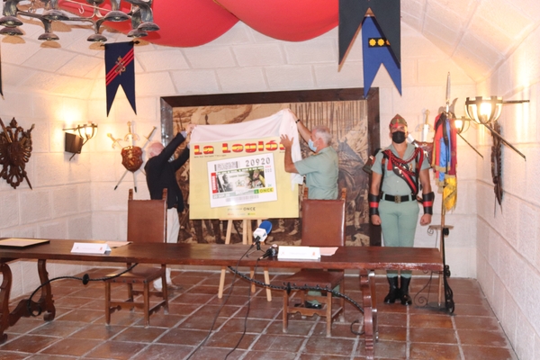 Presentación del Cupón de la ONCE al Tercio 