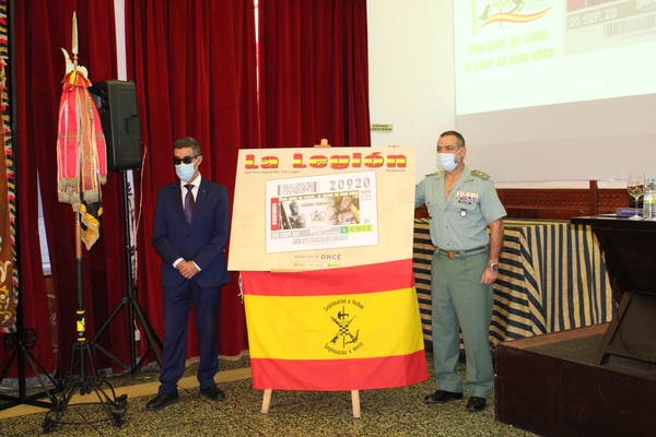 Presentación del Cupón de la ONCE al Tercio 