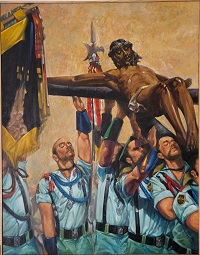 Oración la obra donada a la Brigada