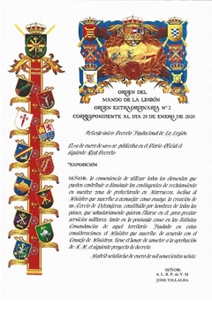 ORDEN EXTRAORDINARIA N&ordm;2