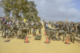 Prueba de la Milla Legionaria.