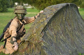 Montaje de campamento