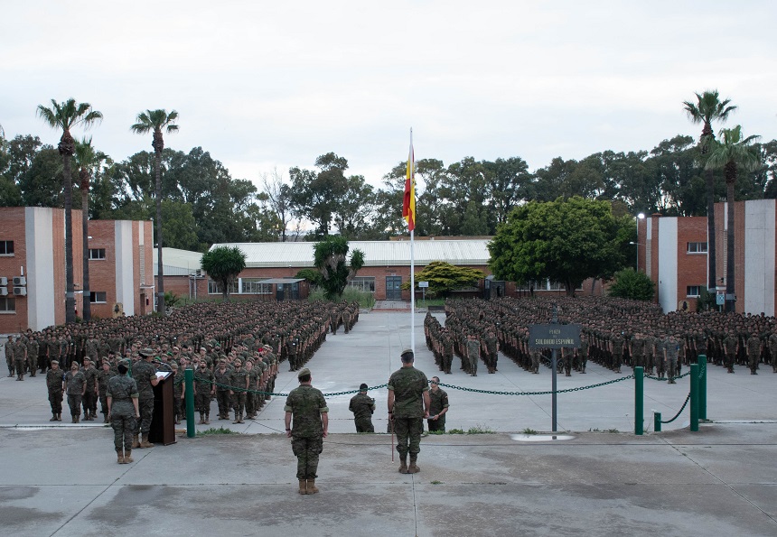 Constitución del batallón de alumnos 'Isla de León 