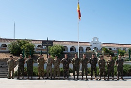 Fotografía en el patio Soldado Español