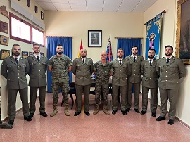 Nuevos tenientes y sargentos del BCG COMGECEU ( foto: BCGCOMGECEU)