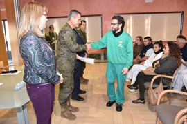 Entrega de diplomas.