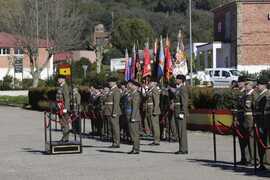 Autoridad del acto general jefe BRI X.