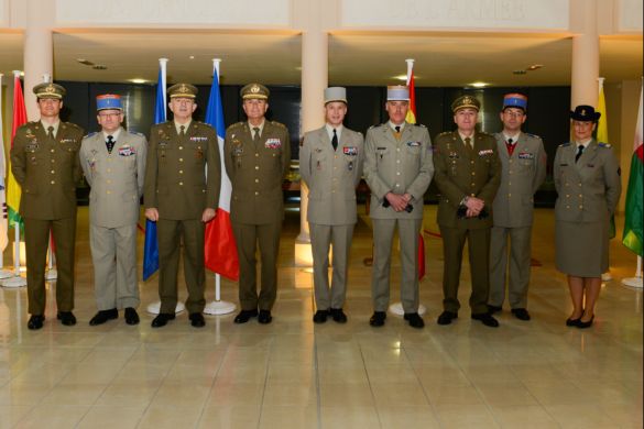 Visita Delegación española