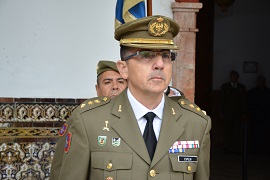 El Coronel Espejo nuevo Jefe de la UAPO (Foto OCP Madoc)