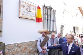 Inauguración de la Placa en la casa de Eufemio (Foto OCP Madoc)