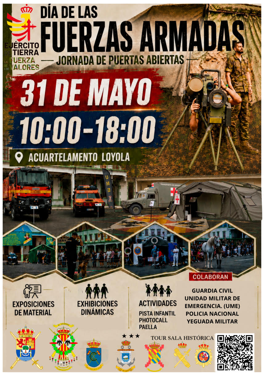 Jornada de puertas abiertas el 31 de Mayo de 2026
